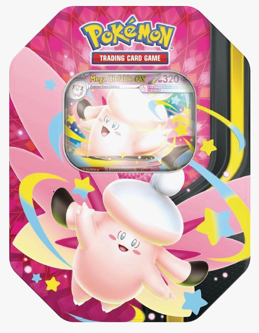 Mega Moonlit Tin [Mega Clefable ex]